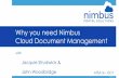 Nimbus Cloud Document Management ATSA 2016