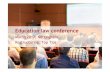 Education law conference, March 2017 - Nottingham - Restructuring top tips