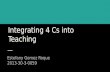 Integrating 4 cs into teaching