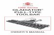 Kuhn 1200 Gladiator pull type toolbar parts catalog