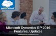 Microsoft dynamics GP 2016 capabilities and New features