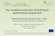 The multidimensionality of food chain performance assessment - GLAMUR