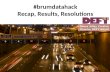 #brumdatahack - Recap Results and Resolutions 24-01-2017