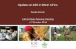 Update on ILRI in West Africa