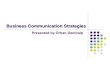 Business Communcation Strategies Presentation
