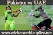 Stream Cricket Free pakistan vs uae