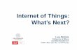 Luca Mottola - Internet of Things: What's Next?