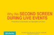 Why We Second Screen During Live TV Events