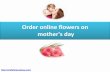 order online flowers on mother's day