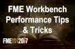 FME Workbench Performance Tips & Tricks