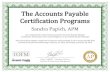 IOFM - AP Mgr Certification Certificate