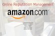 Amazon- Online Reputation Management- Case Study