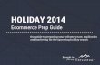 2014 Ecommerce Holiday Prep
