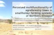 Perceived multifunctionality of agroforestry trees in smallholder farming systems of Northern Ethiopia