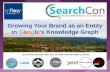 SearchCon 2016 | Knowledge Graph Entities with Everett Sizemore