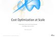AWS Cost optimization at scale