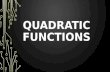 Mathematics 9 Lesson 3: Quadratic Functions