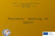 Partners' meeting in Spain