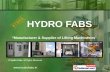 Hydraulic Goods Lifts by Hydro Fabs Bengaluru