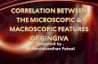 Corelation between microscopic and macroscopic features of gingiva- Dr Harshavardhan Patwal