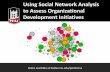 Using Social Network Analysis to Assess Organizational Development Initiatives