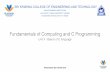 Fundamentals of Computing and C Programming - Part 2
