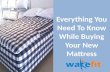 Everything You Need To Know While Buying Your New Mattress