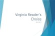 Virginia reader’s choice