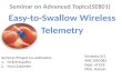 easy to way swallow wireless telemetry