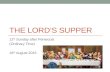 The lords supper 160815
