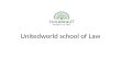 Top Law Colleges in India, Unitedworld school of law