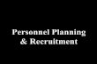 Personal Planning & Recruiting (HRM)