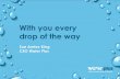 Water Plus, with you every drop of the way - Water Event 2016