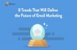 8 Trends That Will Define the Future of Email Marketing