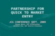 Partnership for Quick-To Marketing Entry