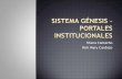 Sistema genesis – portales intitucionales