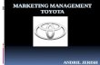 Marketing management toyota