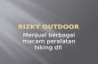 Rizky out door