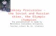 Aleksey Procurorov – the Soviet and Russian skier, the Olympic champion