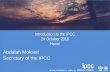 Introduction to the IPCC