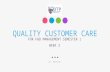 Quality customer care week 2