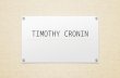 TIMOTHY CRONIN
