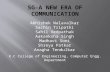 5G - A New Era Of Communication
