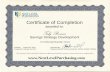 NLPA - Savings Stragety Development Certificate