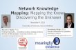 Network Knowledge Mapping webinar