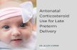 Antenatal Corticosteroid Use for Late Preterm Delivery