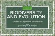 Biodiversity and evolution
