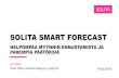 Solita HUB: Älykkäämpää liiketoiminnan suunnittelua ja ennustamista - Solita Smart Forecast, Anssi Tikka