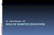 Role of diabetes education