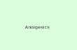 Narcotic and Non Narcotic Analgesics